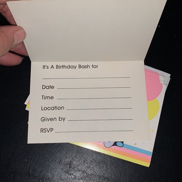 Iconic 80’s Birthday Invites - Picture 2 of 3